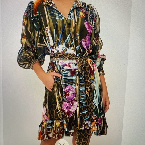 Camilla Drop Sleeve Shirt Dress - Picture 6 of 15